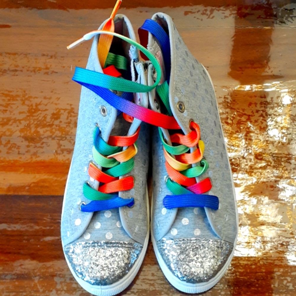 Girls Hi-Top Sneakers New